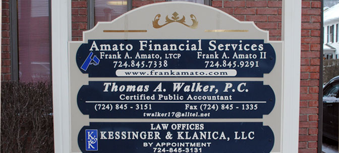 Signs and V-Engraving